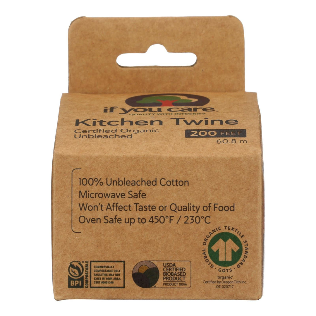 If You Care Cooking Twine - Natural - Case Of 24 - Maras Green